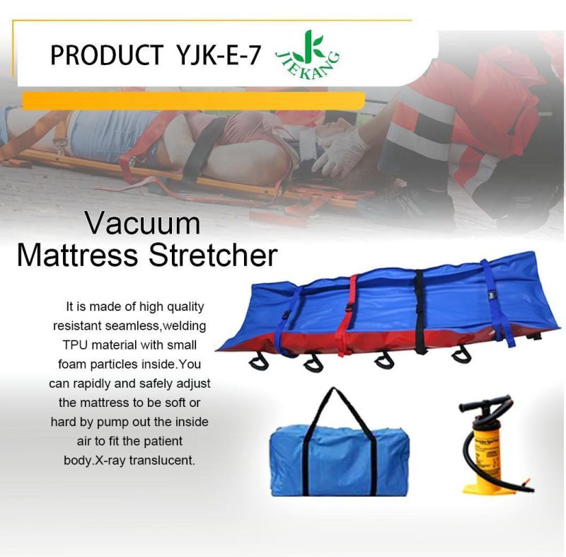 Easy Carrying Medical Equipment Vacuum Spine Soft Rescue Stretcher