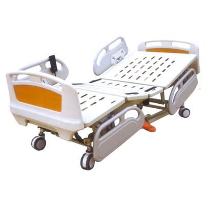 Portable Casters Single Function Foldable Metal Clinic Furniture Medical Nursing Patient Adjustable Manual Hospital Bed