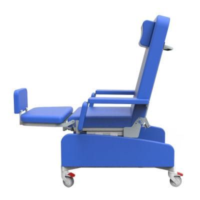 Hospital Patients Transfer Mobile Reclining Electric Dialysis Chair