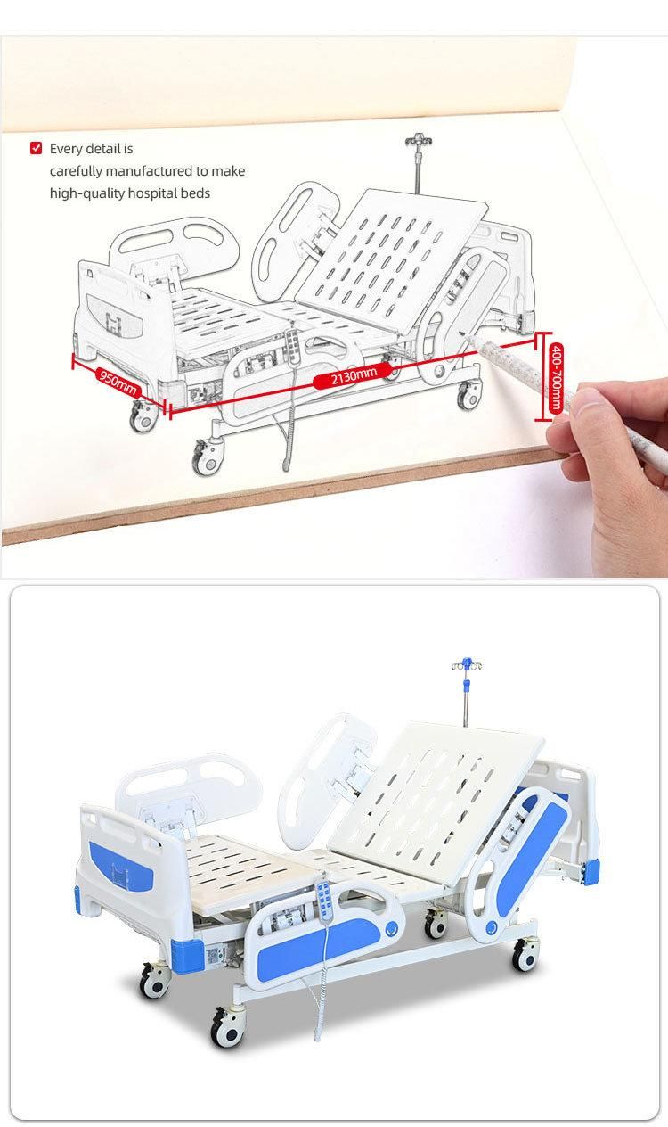 Elctric 3 Functions Hospital Bed with High Quality