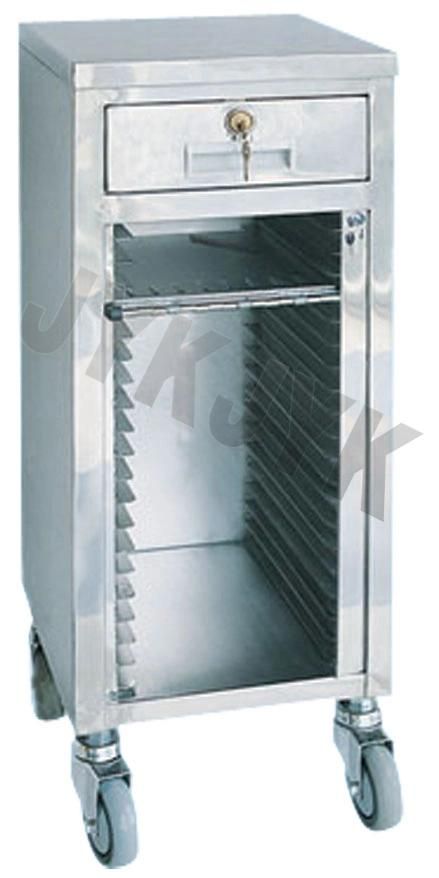 Stainless Steel Cart for Medical Record Holders