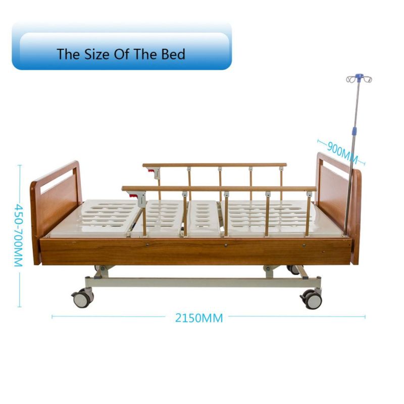 Care Homes Three Function Manual Nursing Bed Bc03-1b