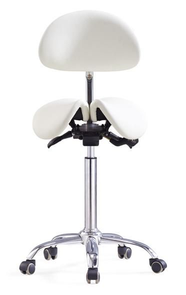 Ergonomic Split Saddle Seats Hospital Medical Stool Dental Assistant Chair