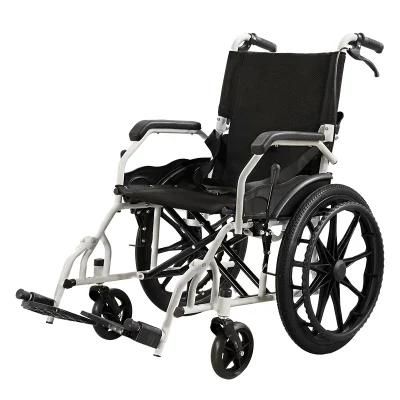 Modern Hot Sale Hospital Furniture Medical Equipment Aluminum Foldable Manual Wheelchair