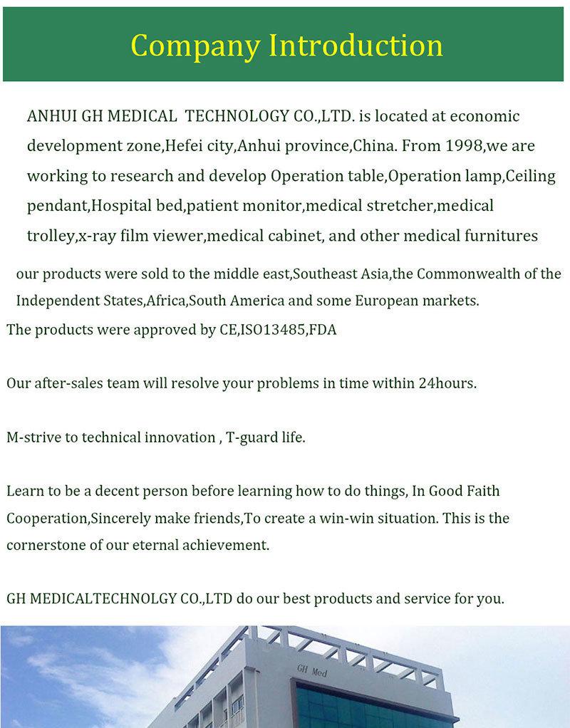 CE FDA Approved Intelligent Electric Hospital ICU Bed with Weighing Function