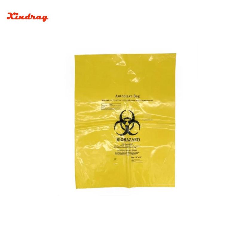 50L Autoclavable Biohazard Bag Hospital Medical Waste Bag