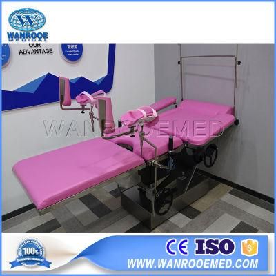a-2003/2003A Medical Surgical Multifunctional Manual Hydraulic Obstetric Delivery Table