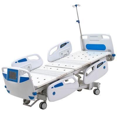 Electric Hospital Bed with Five- Function Medical Bed Patient Bed ICU Bed