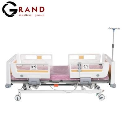 Medical Two Crank Hospital Manual Bed Central Control Locking Device Anti-Collision Wheel