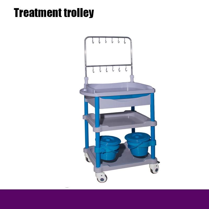 Hospital ABS Infusion Trolley for Treatment