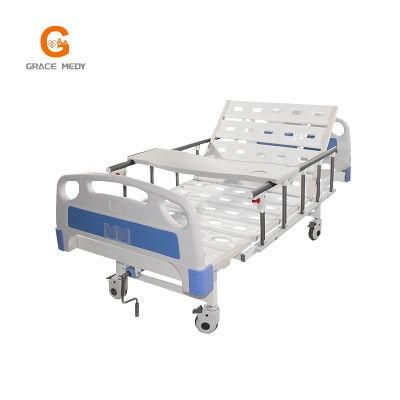 Manual 1 Crank Medical Bed Hospital Equipment Bed