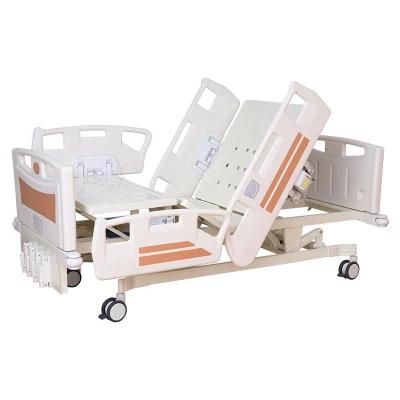 Manual Hospital Bed/Patient Bed/Sick Bed/Medical Bed/ ICU Bed with ABS Side Rail with CE