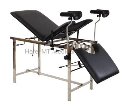 Mt Medical 304 Stainless Steel Delivery Bed Operating Room Bed Obstetric Delivery Bed