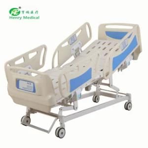 Electric Hospital Bed Five-Function Medical ICU Care Bed (HR-852)