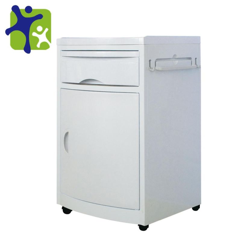 Hot Sale for Hospital and Home Using Different Colors ABS Bedside Small Locker Medical Bedside Cabinet
