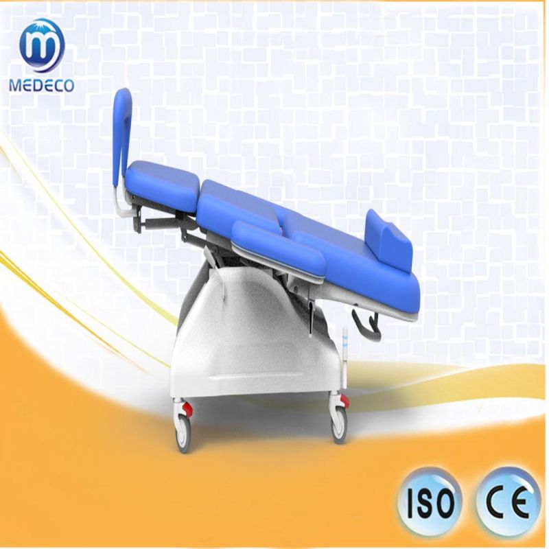 Medical Manual Adjustable Patient Dialysis Chair Medical Hemodialysis Chair Bed with Armrest