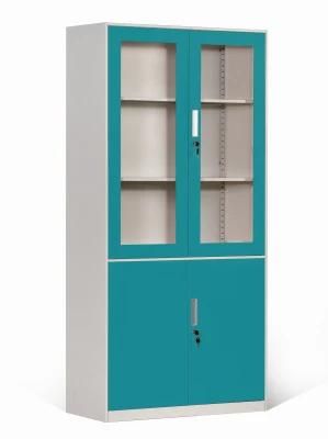 Drug Storage Hospital Metal Cabinets Cupboard with Adjustable Shelves