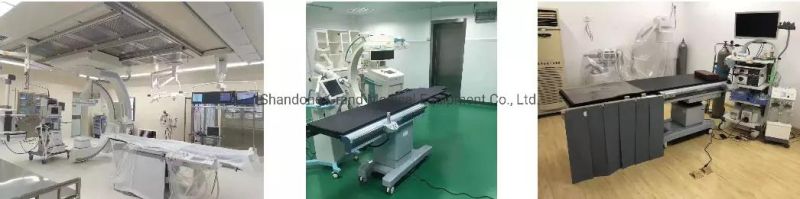 Hot Sale Hospital Equipment C-Arm Electric Hydraulic Intergrated Operation/ Operating Table Medical Imaging Surgical Operation Bed