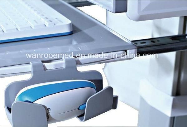 Bwt-006 Hospital Equipment Mobile Telemedicine System Medical Computer Workstation Trolley Crash Cart