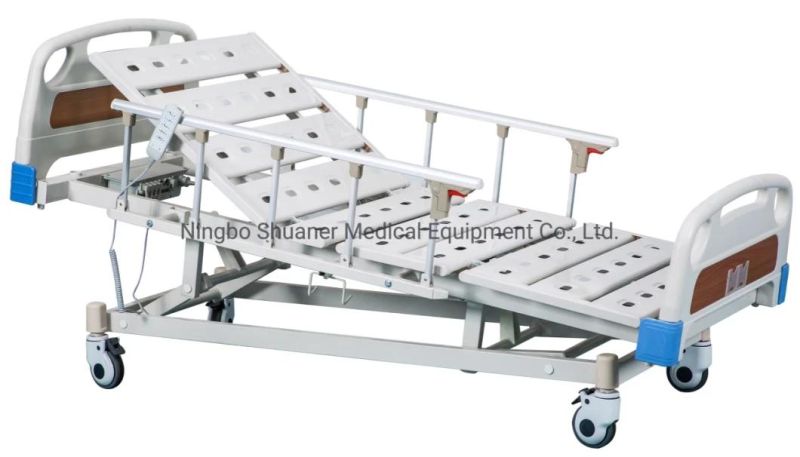 Electric Hospital Bed Medical Five Functions Electric Intensive Care Bed