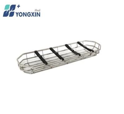 Yxz-D-5c Hospital Furniture Stainless Steel Basket Stretcher