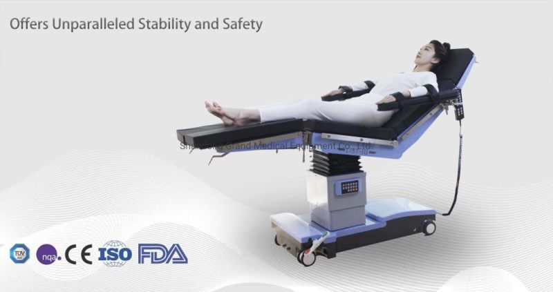 Hot Sale Hospital Equipment C-Arm Electric Hydraulic Intergrated Operation/ Operating Table Medical Imaging Surgical Operation Bed