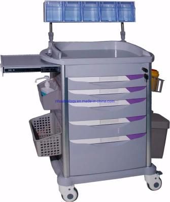 Hospital ABS Medical Equipment Medical Trolley Anesthesia Trolley
