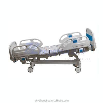 CE and ISO Manufacturer Wholesale Good Quality Five Function Electrical ICU Hospital Bed