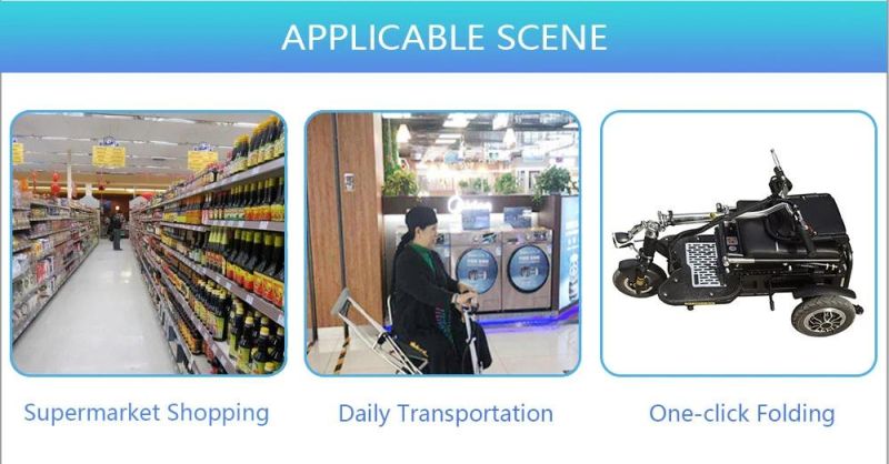 Low Price Height Adjustable Power Mobility Scooter for Disabled Ml-6007
