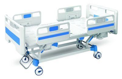 Rh-Ad416 Critical Care Five Function PP Guardrail Electric Hospital Bed