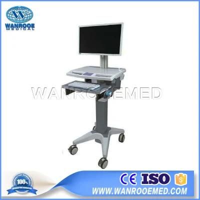 Bwt-001b Hospital Medication All-in-One Mobile Computer Workstation Laptop Cart Ready for Shipment