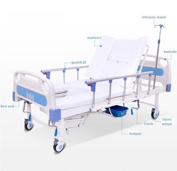 OEM/ ODM Medical Bed Nursing Home Bed Home Hospital Bed Liftable Bed Bed for The Elderly