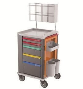 Color Optional Anesthesia Vehicle Hospital Device Trolley