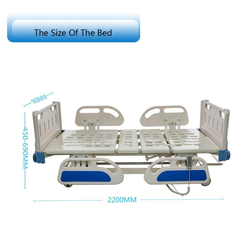 Hot Sell Electric Hospital Beds with Side Rails Bd05