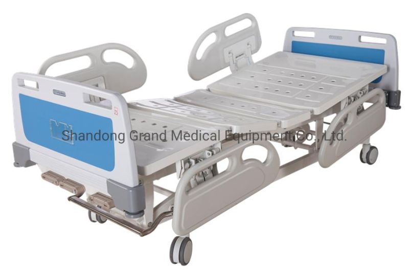 Manual Adjustable Hospital and Medical Patient Nursing Bed for Hospital Furniture Medical Equipment