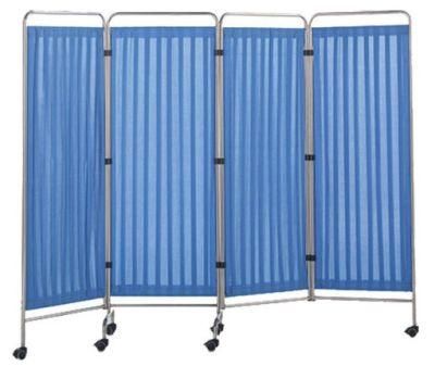 Hf-35 Hot Selling Removable Hospital Furniture with Four Stainless Steel Screen