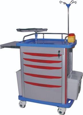 Best Price Ce FDA Approved Medical Equipment Anesthesia Cart Trolley for Hot Sales