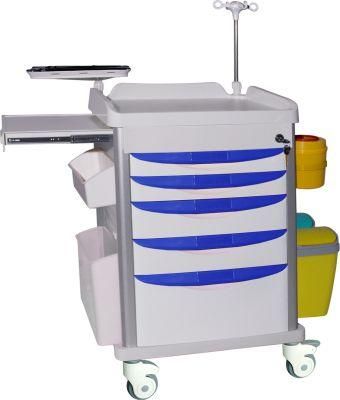 ABS Customized Emergency Treatment Hospital Furniture Medical Trolley