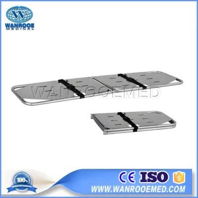 Ea-1c Aluminum Alloy Two Fold Medical Foldaway Stretcher
