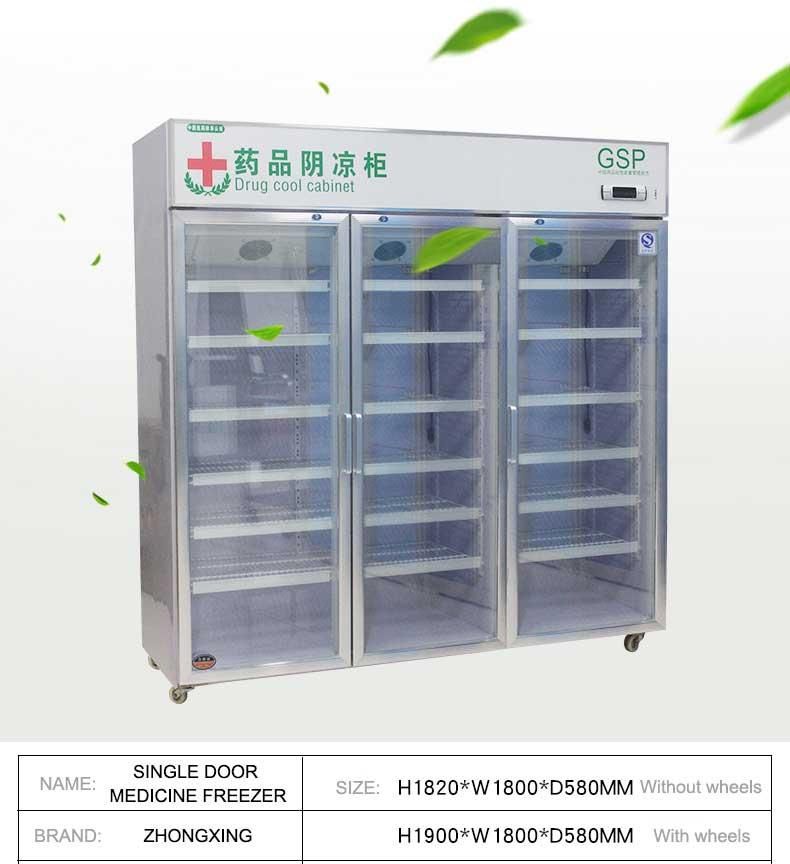 2-8º C Upright Medical Pharmacy Refrigerator Medicine Cold Storage Cabinet From China