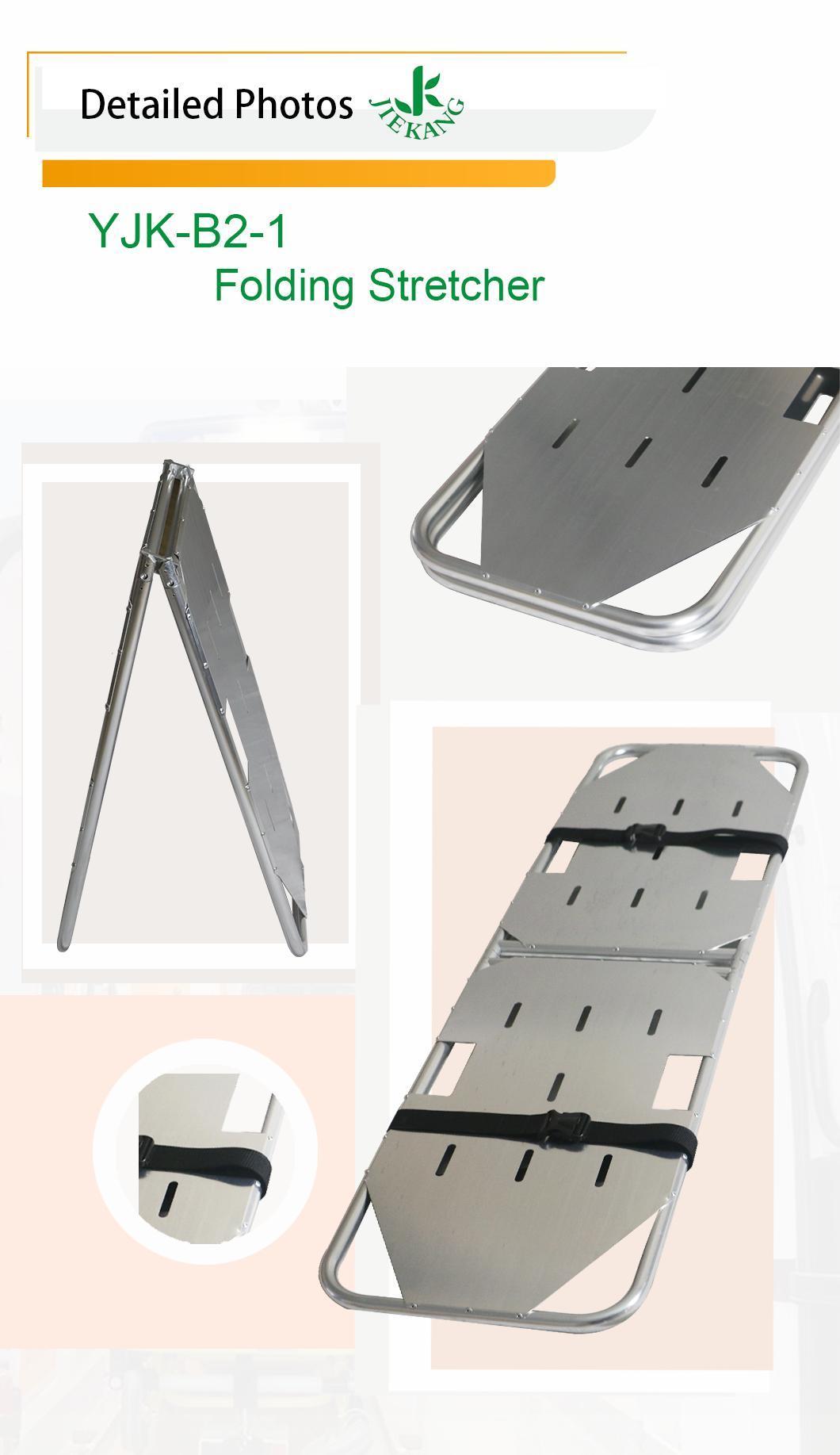 High Quality Aluminum Alloy Medical First Aid Foldable Stretcher for Sale