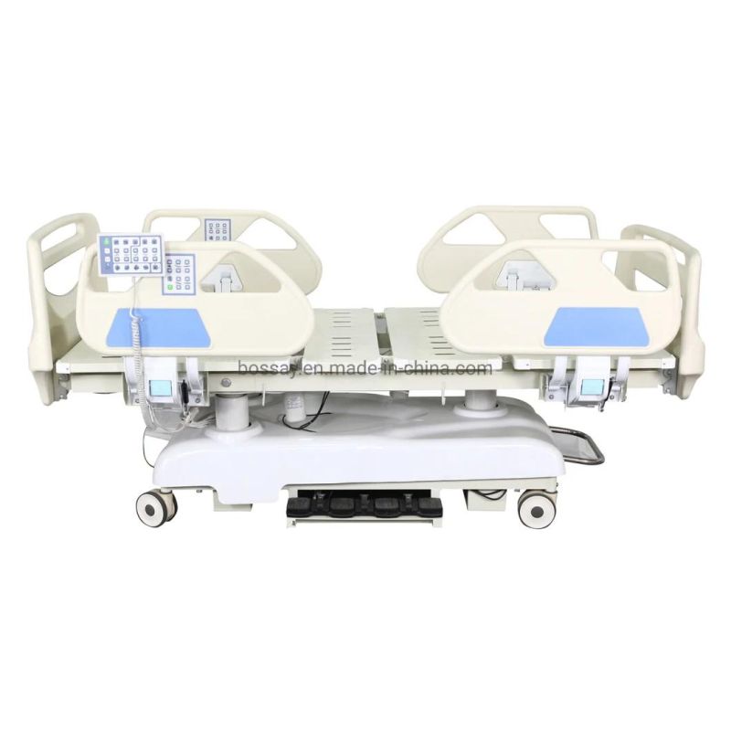 Multifunction Folding Medical Furniture Adjustable Electric ICU Nursing Hospital Bed