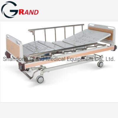 Medical Equipment Manufacture Manual Three Shake Nursing Patient Bed for Hospital