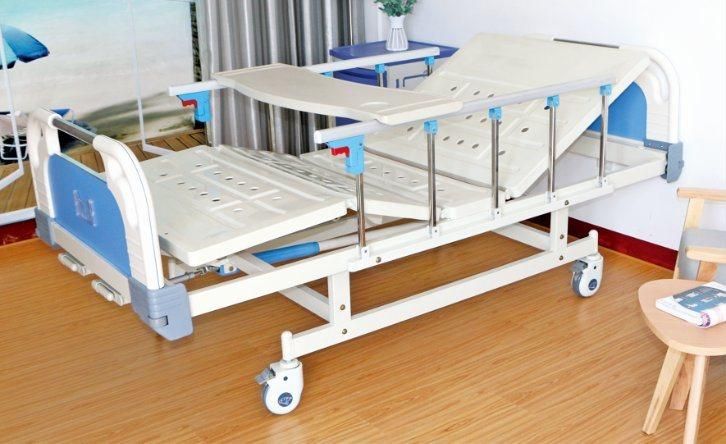 Ce ISO Medical 3-Function Electric Hospital Nursing Care Bed