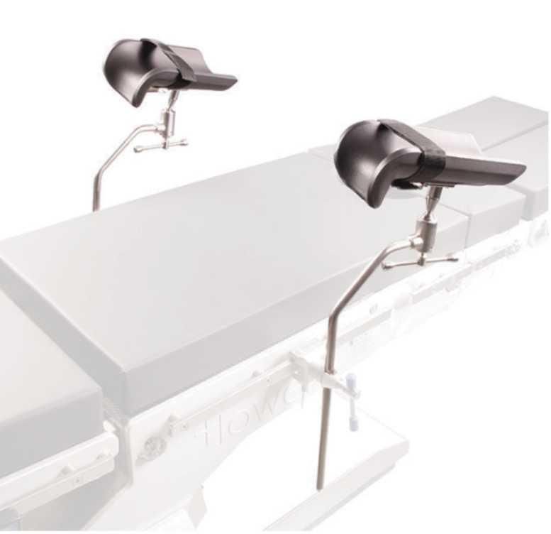 Medical Operating Table Leg Rest Gynecology Table Leg Holder for Urology Surgery and Any Kinds of Operating Table