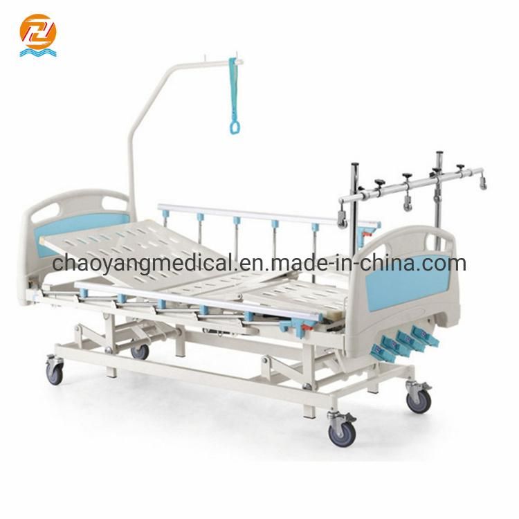 New 5 Function Manual Medical Hospital Patient Orthopedic Traction Bed Cy-A107A