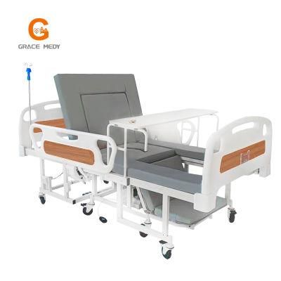 Electric Multifunctional Wheelchair Nursing Bed