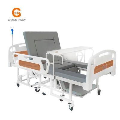 Electric Multifunctional Wheelchair Nursing Bed