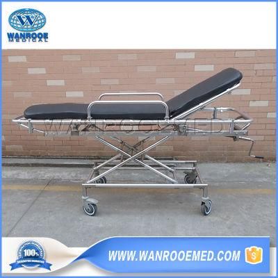 Ea-4b Hospital Mobile Patient Treatment Nursing Non-Magnetic Stretcher Adjustable Cart for MRI CT