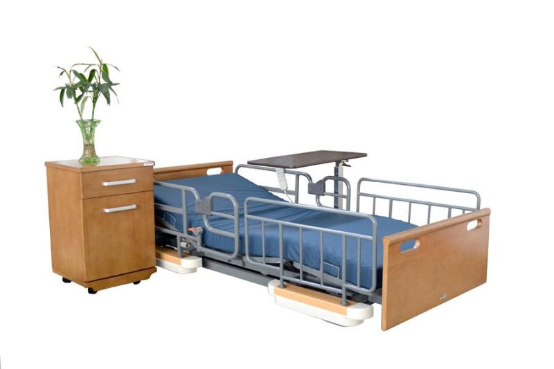 China Manufacturer of Motorized Adjusted Electric Adjusted Homecare Hospital Bed Factory Price